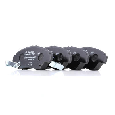 Imagem de BOSCH 0 986 461 759 Jogo de pastilhas para travão disco Baixo teor metálico com avisador sonoro desgaste HONDA: CIVIC V Hatchback, 6 Coupe