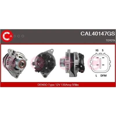 Imagem de CASCO CAL20233AS Alternador 12V 90A