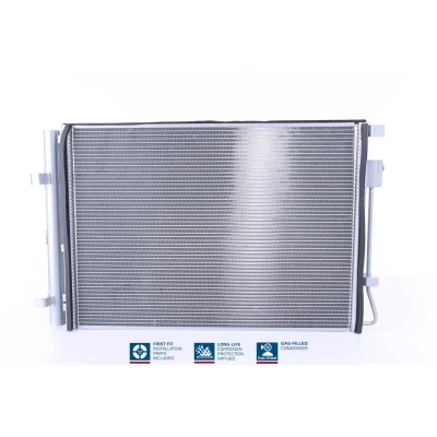Imagem de NISSENS 941161 Condensador com secador Alumínio 553 R 134a KIA: Rio 4