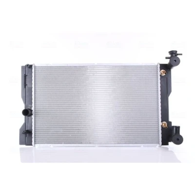 Imagem de NISSENS 606788 Radiador, arrefecimento do motor Alumínio 600 378 16 Aletas de refrigeração soldadas