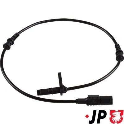 Imagem de JP GROUP 1397105100 Sensor de ABS Eixo dianteiro, lado esquerdo, direito activo 770 preto MERCEDES BENZ: Classe E Sedan