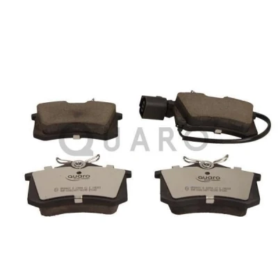 Imagem de QUARO QP8041C Jogo de pastilhas para travão disco incl. contacto aviso desgaste SEAT: Ibiza 3, VOLKSWAGEN: Polo IV Hatchback, Lupo / 3L