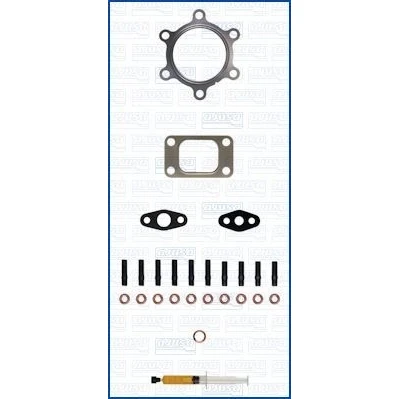 Imagem de AJUSA JTC11010 Kit de montagem, turbocompressor with studs, syringe oil com juntas