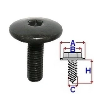 Imagem de ROMIX C60392 Parafuso PEUGEOT: 206 Hatchback, Partner I Van, VOLKSWAGEN: Passat B5 GP Sedan, Golf 5