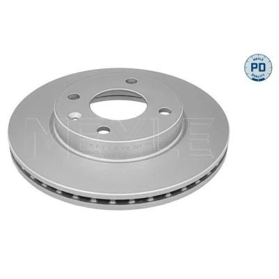 Imagem de MEYLE 615 521 0033/PD Disco de travão Eixo dianteiro 236 20 4 100 ventilado Revestido a discos zinco OPEL: Karl