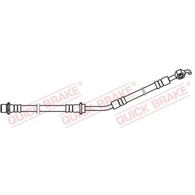 Imagem de QUICK BRAKE 50.750 Mangueira de Travão 178, 250mm com rosca interior