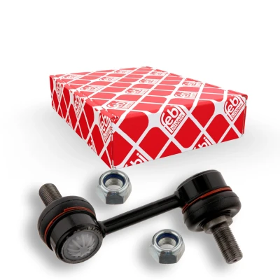 Imagem de FEBI BILSTEIN 32063 barra / escora, estabilizadora Eixo traseiro direito 85 M12 x 1,25 ProKit com porca autoblocante Aço preto HYUNDAI: H 1 Van