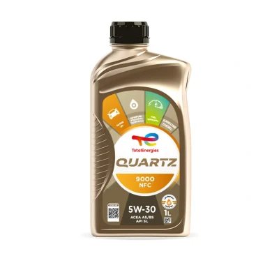 Imagem de Total Quartz 9000 Future NFC 5W 30 1l Óleo do motor 2171839 FORD: MONDEO 4 Turnier, Grand C Max, Focus 2, TOYOTA: Yaris III Hatchback