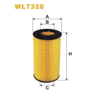 Imagem de Filtros de óleo wix filters wl7320