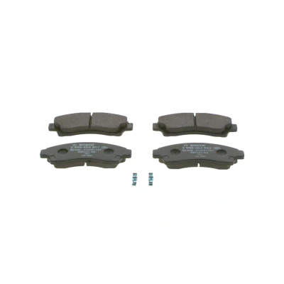 Imagem de BOSCH 0 986 494 503 Jogo de pastilhas para travão disco Baixo teor metálico com avisador sonoro desgaste MAZDA: Série B Pick up