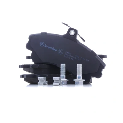 Imagem de BREMBO P 54 022 Jogo de pastilhas para travão disco com avisador sonoro desgaste parafusos pinça acessórios