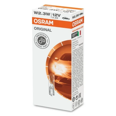 Imagem de OSRAM ORIGINAL LINE 2723 Lâmpada 12V 2,3W W2,3W FIAT: Grande Punto Hatchback, SMART: City Coupe, AUDI: A6 C5 Avant