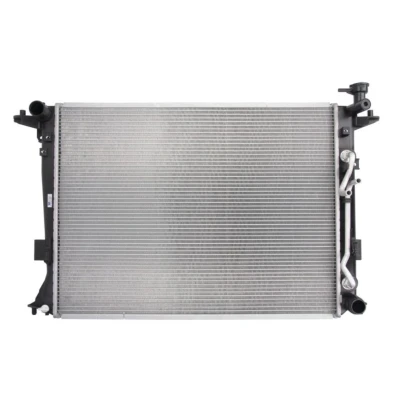 Imagem de NISSENS 606840 Radiador, arrefecimento do motor Alumínio 640 480 16 Aletas de refrigeração soldadas