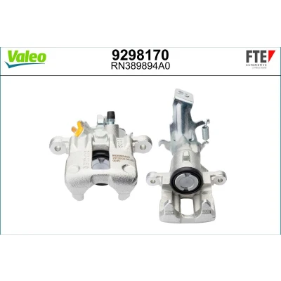 Imagem de FTE 9298170 Pinça de travão cinzento Ferro fundido Eixo traseiro direito sem suporte NISSAN: Almera II Hatchback, Primera Carrinha, 2 Limousine