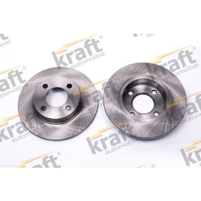 Imagem de KRAFT Disco de travão AUDI: 80 B3 256, 256,0mm 12,9mm 4 cheio 6040050 431615301,443615301 Discos