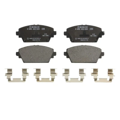 Imagem de BOSCH 0 986 494 629 Jogo de pastilhas para travão disco Baixo teor metálico com chapa anti ruído mola NISSAN: Primera Carrinha, Sedan
