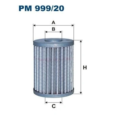 Imagem de FILTRON PM 999/20 Filtro de Combustível Cartucho filtrante OPEL: Astra H GTC