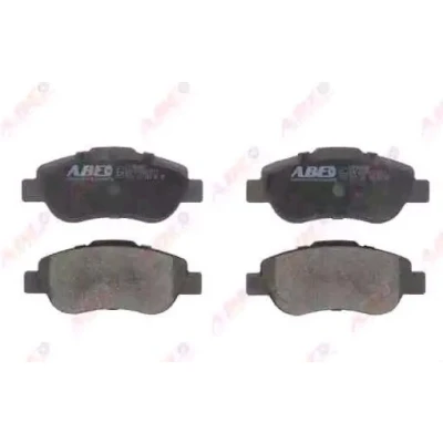 Imagem de ABE C1F063ABE Jogo de pastilhas para travão disco Eixo dianteiro com avisador sonoro desgaste FIAT: 500 Hatchback, Grande Punto Hatchback
