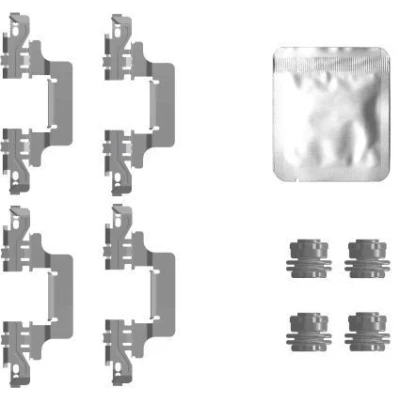 Imagem de TEXTAR 82557900 Kit de acessórios, pastilhas travão AUDI: Q7