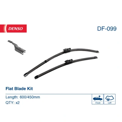Imagem de Escova do limpa vidros Denso DF 099 plana MAZDA: CX 5 II, 6 Sedan, Carrinha