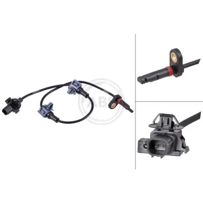 Imagem de A.B.S. 31771 Sensor de ABS activo 490mm 590mm 42mm preto