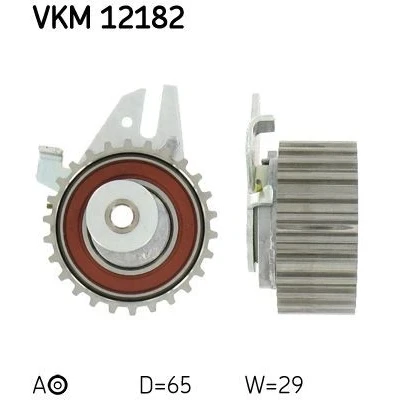 Imagem de SKF VKM 12182 Rolo tensor, correia dentada ALFA ROMEO: 147, GT, 156 Sedan, FIAT: Stilo Multi Wagon, Punto II Hatchback