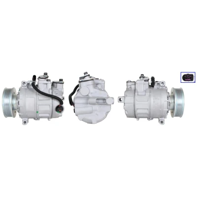 Imagem de ELSTOCK 51 1081 Compressor PAG 46 R134a com juntas PORSCHE: Cayenne, VOLKSWAGEN: Touareg I