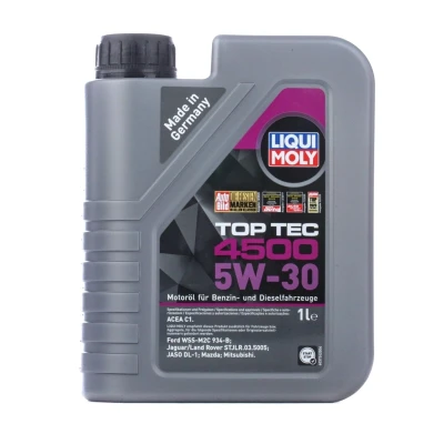 Imagem de Liqui Moly Top Tec 4500 5W 30 1l Óleo do motor 2317 LAND ROVER: Range Rover Evoque, Defender SUV, 4, MITSUBISHI: L200 / Strakar IV Pick up