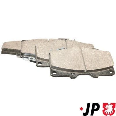 Imagem de JP GROUP 1163607310 Jogo de pastilhas para travão disco Eixo dianteiro com avisador sonoro desgaste TOYOTA: Land Cruiser Prado 70 SUV