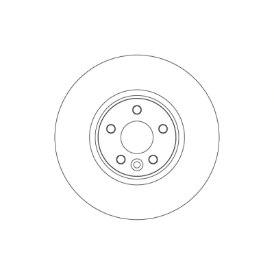 Imagem de TRW Disco de travão VOLVO: XC60 I 324mm 28mm 5 108mm ventilado pintado alto carbono DF6724S 31423305 Discos