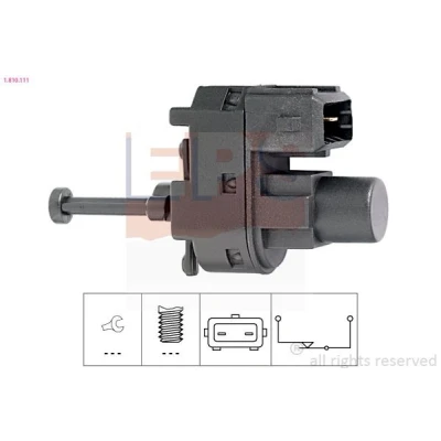 Imagem de EPS 1.810.111 Interruptor de luz stop mecânico Made in Italy OE Equivalent FORD: Focus Mk1 Hatchback, Fusion Carrinha, MONDEO 2 Kombi