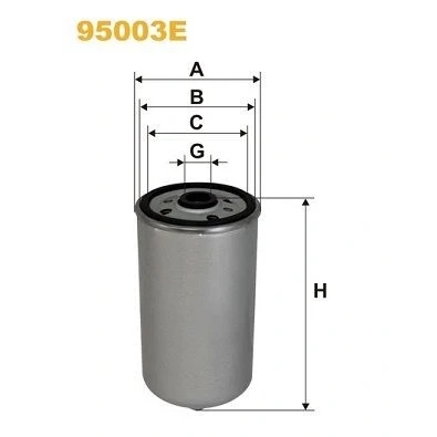 Imagem de WIX FILTERS 95003E Filtro de Combustível aparafusado