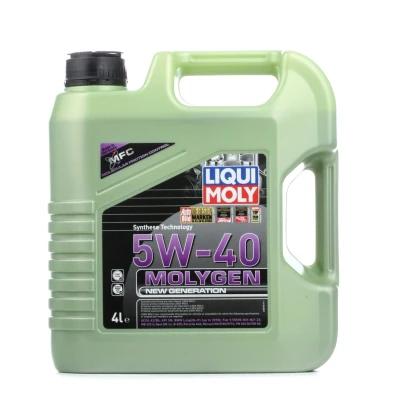Imagem de Liqui Moly Molygen New Generation 5W 40 4l Óleo do motor 8578 MERCEDES BENZ: Classe A, S Sedan, BMW: X5, 5 VOLKSWAGEN: Touareg II