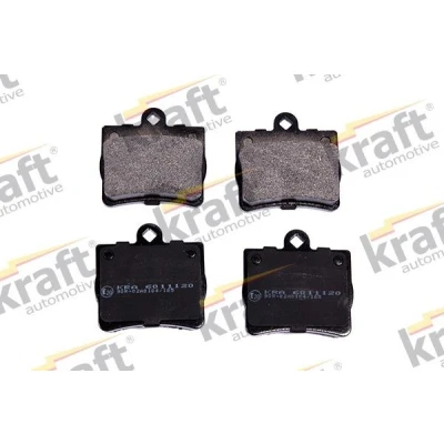 Imagem de KRAFT 6011120 Jogo de pastilhas para travão disco Eixo traseiro MERCEDES BENZ: Classe C Sedan