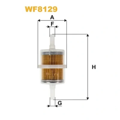 Imagem de Filtro combustível wix wf8129