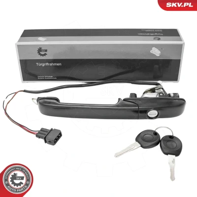 Imagem de ESEN SKV Puxadores de Porta traseira direita com canhão fechadura, chave 97SKV169 VOLKSWAGEN: Passat B3/B4 Variant, Sedan