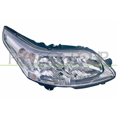 Imagem de PRASCO CI4244903 Farol Principal à direita H7, H1 com motor de regulação do alcance dos faróis CITROËN: C4 I Hatchback, Coupe