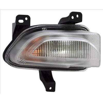 Imagem de TYC 12 5358 00 9 Intermitente à frente, lado esquerdo com lâmpada de incandescência, porta lâmpadas PY21W, P21/5W luz posição