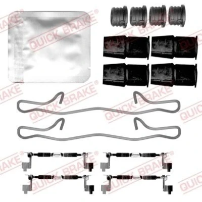 Imagem de QUICK BRAKE 109 0155 Kit de acessórios, pastilhas travão TESLA: Model S