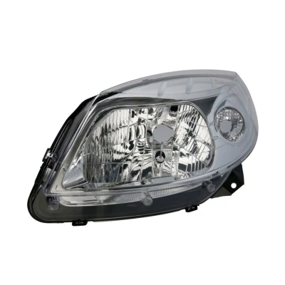 Imagem de TYC 20 11794 06 2 Farol Principal esquerda H4 para circulação pela direita sem porta lâmpadas, módulo de comando DACIA: Sandero I