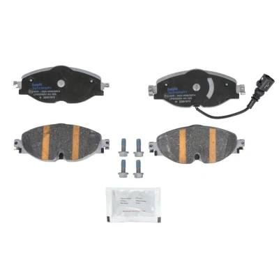 Imagem de DELPHI LP5006EV Jogo de pastilhas para travão disco com chapa anti ruído acessórios VOLKSWAGEN: Golf 7
