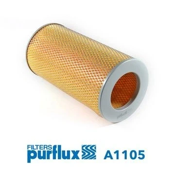 Imagem de PURFLUX A1105 Filtro de ar 280 145 Cartucho filtrante TOYOTA: Hiace 4 Bus, HILUX 3 Pick up, 5 up