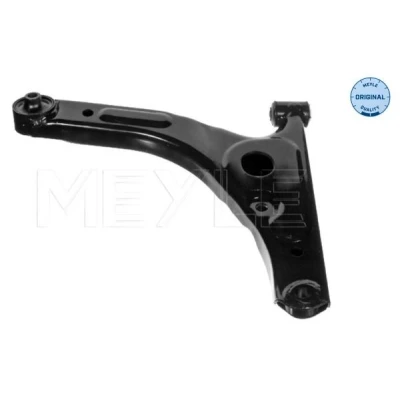 Imagem de MEYLE 716 050 0021 Braço de suspensão ORIGINAL Quality com apoio borracha em baixo, Eixo dianteiro, lado direito transversal Chapa aço