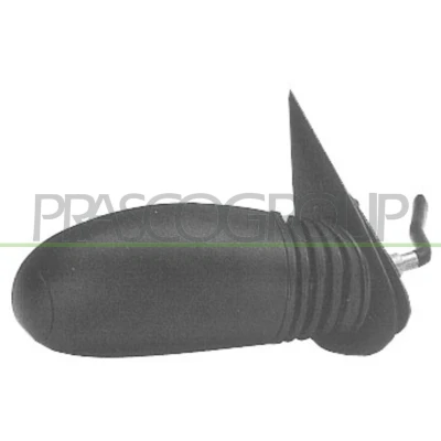 Imagem de Espelho retrovisor Prasco FT0197123 à direita com subcapa manual ajustável pelo interior, convexo FIAT: Seicento / 600 Hatchback