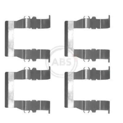 Imagem de A.B.S. 1194Q Kit de acessórios, pastilhas travão MITSUBISHI: OUTLANDER 3, L200 III Pick up, PAJERO 2, PEUGEOT: 3008 I