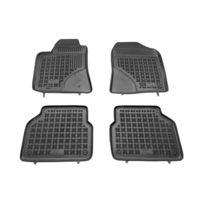 Imagem de REZAW PLAST 201404 Conjunto de tapete chão Borracha à frente e atrás 4 preto medida TOYOTA: Avensis II Station Wagon, Sedan