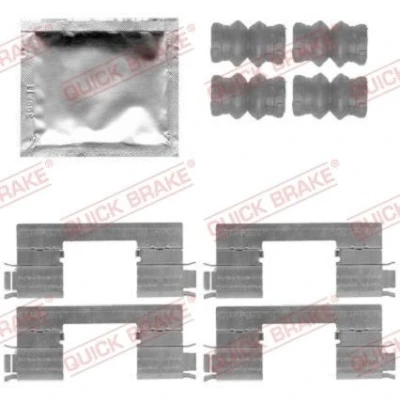 Imagem de QUICK BRAKE 109 1798 Kit de acessórios, pastilhas travão
