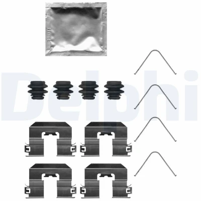 Imagem de DELPHI LX0746 Kit de acessórios, pastilhas travão