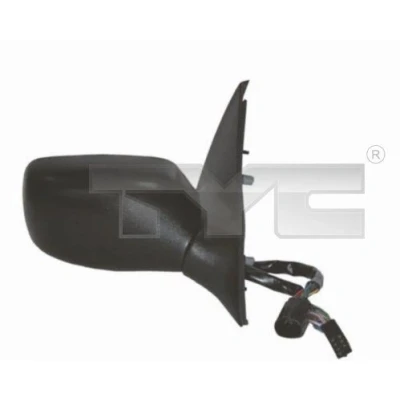 Imagem de Espelho retrovisor Tyc 310 0006 esquerda preto convexo, aquecível, para regulação eléctrica dos espelhos FORD: Escort 6 Kombi