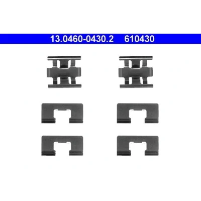 Imagem de ATE 13.0460 0430.2 Kit de acessórios, pastilhas travão HONDA: Civic 5 Stufenheck, CRX 2, V Hatchback, ROVER: 400 Sedan